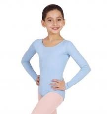 Body Per Bambina Capezio Team Basic Maniche Lunghe TB134C – Nero, Taglia L, Body Da Danza E Attività Sportiva - 3