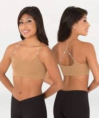 Body Wrappers 0261 Girls' Pull-On Bra (12-14, Nude)