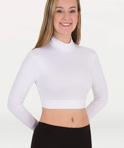 MT206 Bodywrappers Children and Adult Long Sleeve Turtleneck Midriff